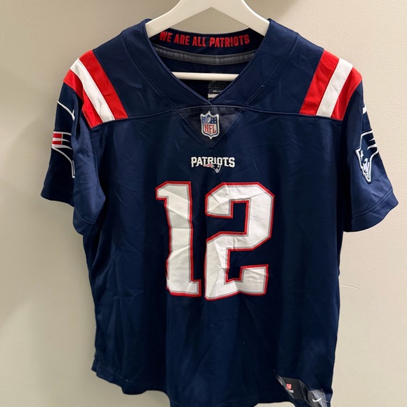 NFL Other - NFL Patriots Navy and Red Kids Jersey